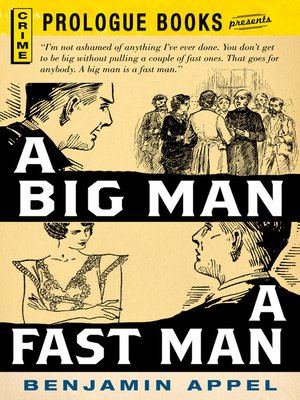 cover image of A Big Man, A Fast Man